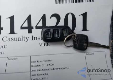 2005 Pontiac Vibe from USA, damaged, VIN 5Y2SL63845Z440214